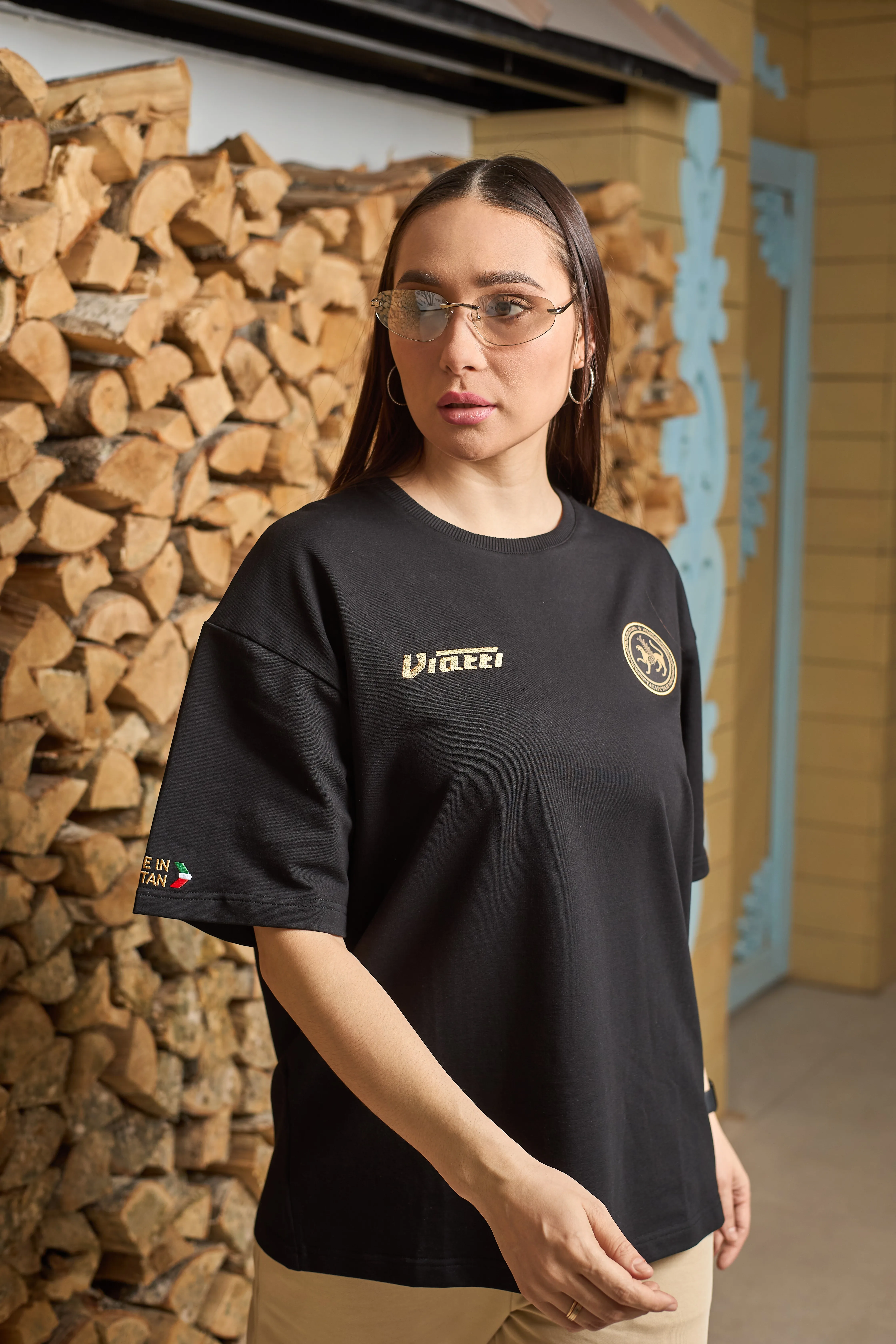 Футболка KAMA TYRES черная женская